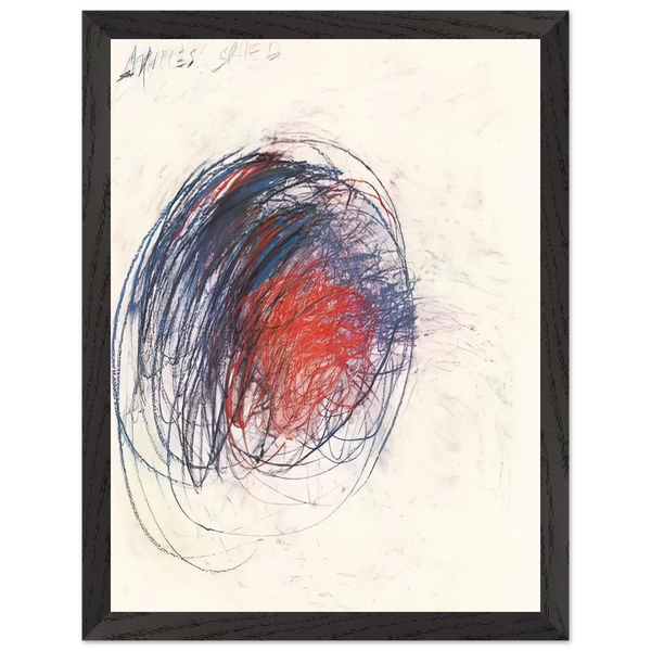 Fifty Days at Iliam. Shield of Achilles by Cy Twombly — Framed art print at Zephyeer