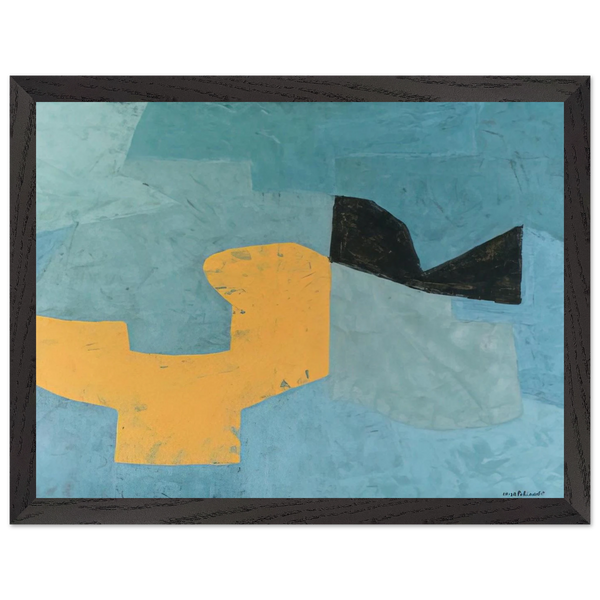 Composition - 1955 by Serge Poliakoff — Framed art print at Zephyeer