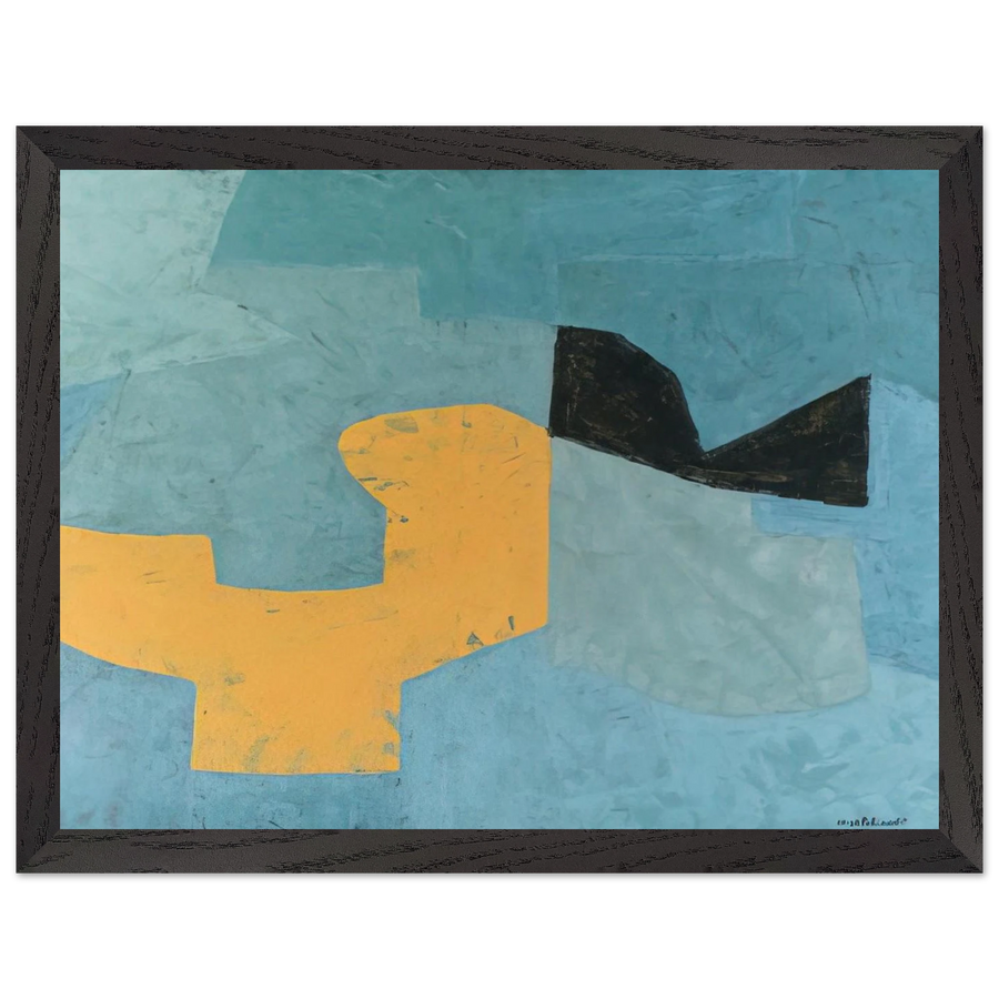 Composition - 1955 by Serge Poliakoff — Framed art print at Zephyeer