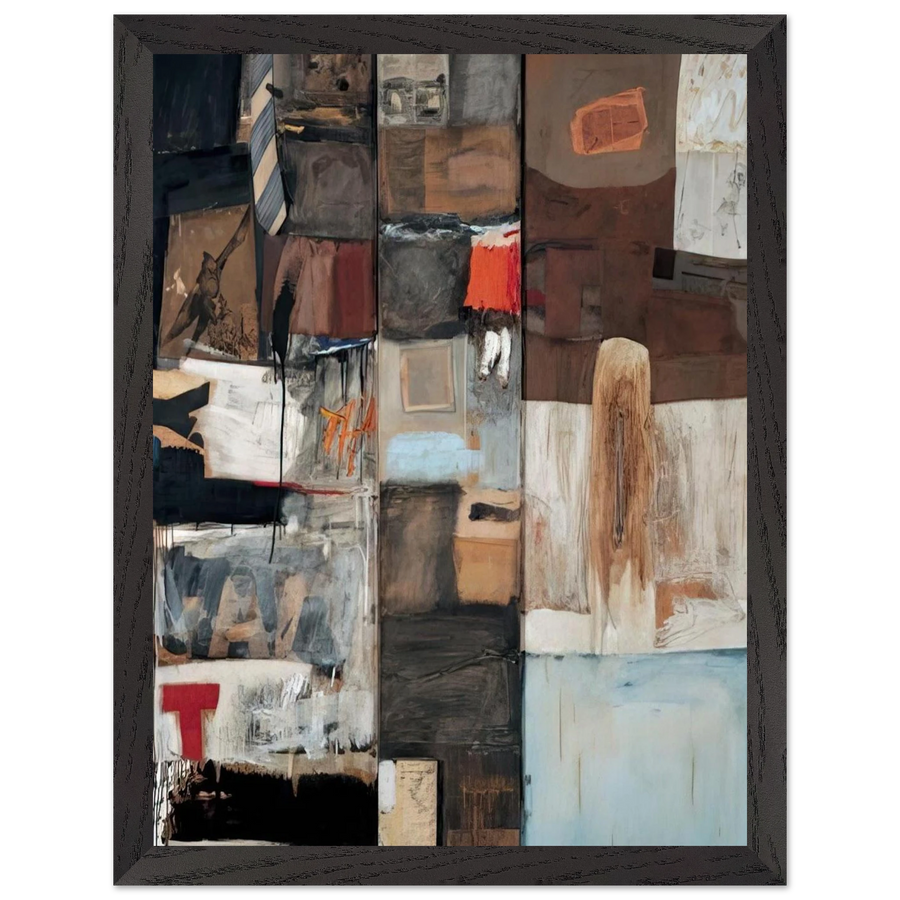 SUMMERSTORM 1959 by Robert Rauschenberg — Framed art print at Zephyeer