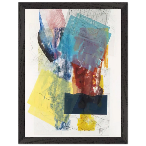 Aviation 3 by Sam Gilliam — Framed art print at Zephyeer