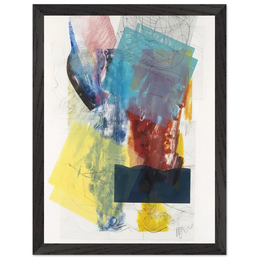 Aviation 3 by Sam Gilliam — Framed art print at Zephyeer