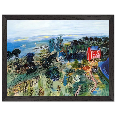 VILLERVILLE by Raoul Dufy — Framed art print at Zephyeer