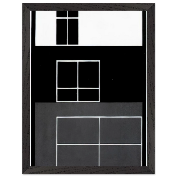 INTERIOR B 1929 by Josef Albers — Framed art print at Zephyeer