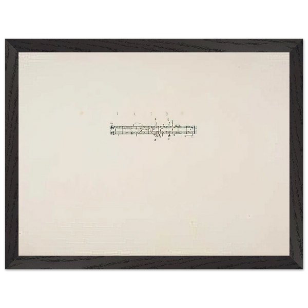 Haiku - Neo-Dada by John Cage — Framed art print at Zephyeer