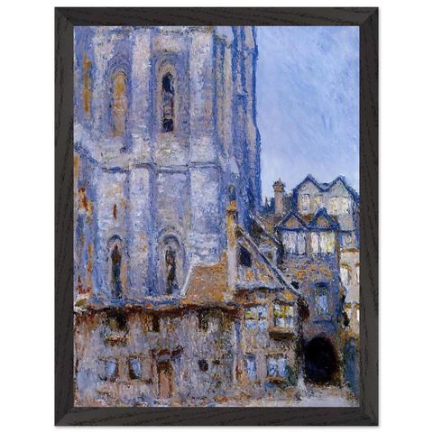 The Cour d'Albane by Claude Monet — Framed art print at Zephyeer