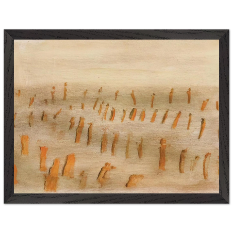 UNTITLED 3 by Henri Michaux — Framed art print at Zephyeer