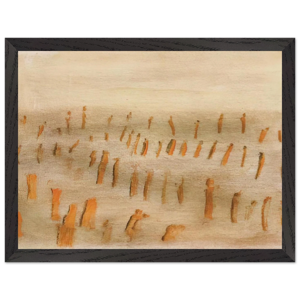 UNTITLED 3 by Henri Michaux — Framed art print at Zephyeer