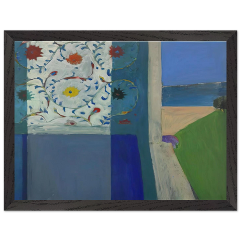 Recollections of a Visit to Leningrad by Richard Diebenkorn — Framed art print at Zephyeer