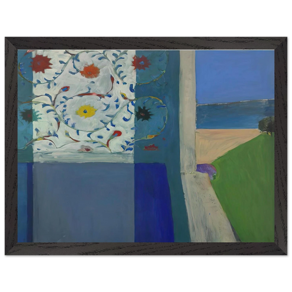 Recollections of a Visit to Leningrad by Richard Diebenkorn — Framed art print at Zephyeer