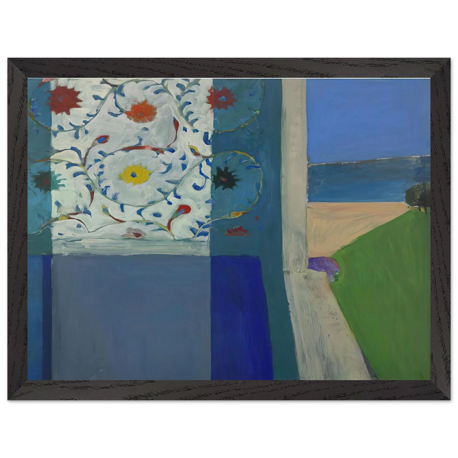 Recollections of a Visit to Leningrad by Richard Diebenkorn — Framed art print at Zephyeer