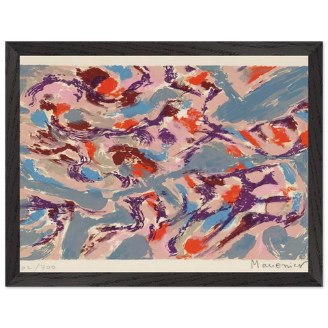 Early Spring by Alfred Manessier — Framed art print at Zephyeer