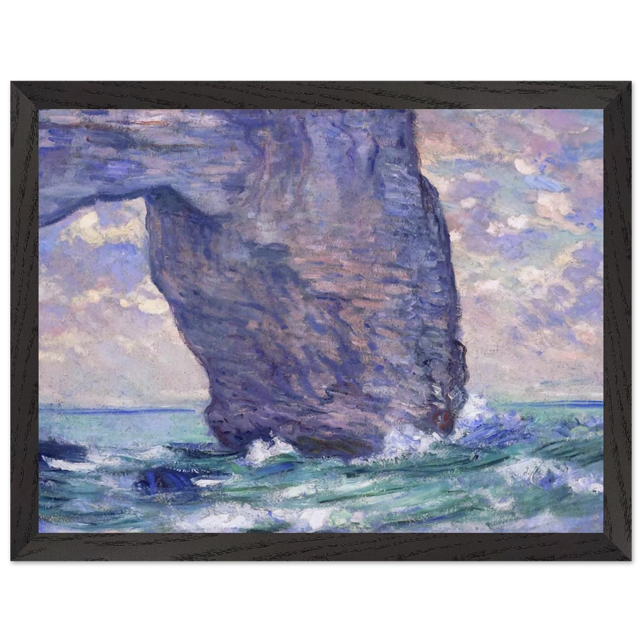 The Manneport, Seen from Below by Claude Monet — Framed art print at Zephyeer