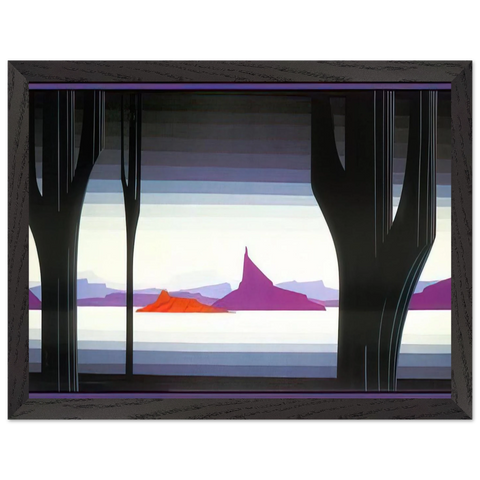 Saguaro by Eyvind Earle — Framed art print at Zephyeer