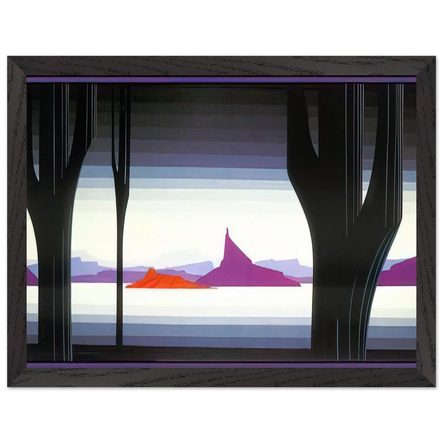 Saguaro by Eyvind Earle — Framed art print at Zephyeer