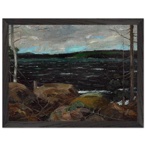 NORTHERN LAKE 1913 by Tom Thomson — Framed art print at Zephyeer