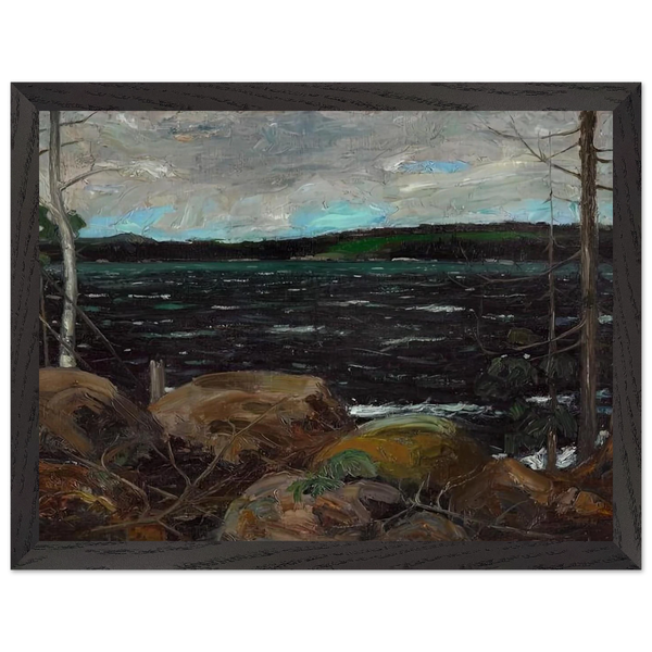NORTHERN LAKE 1913 by Tom Thomson — Framed art print at Zephyeer