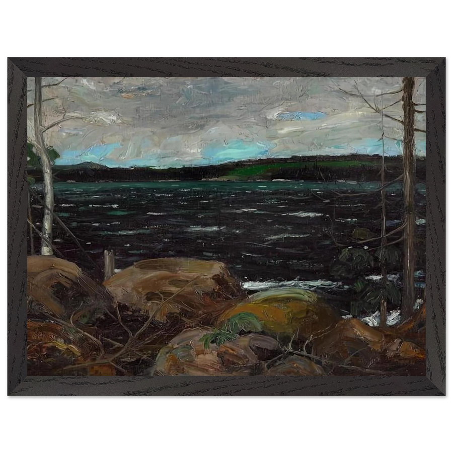 NORTHERN LAKE 1913 by Tom Thomson — Framed art print at Zephyeer