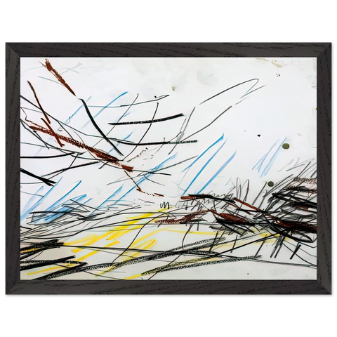 WORKING DRAWING FOR PRIMROSE HILL 1 by Frank Auerbach — Framed art print at Zephyeer