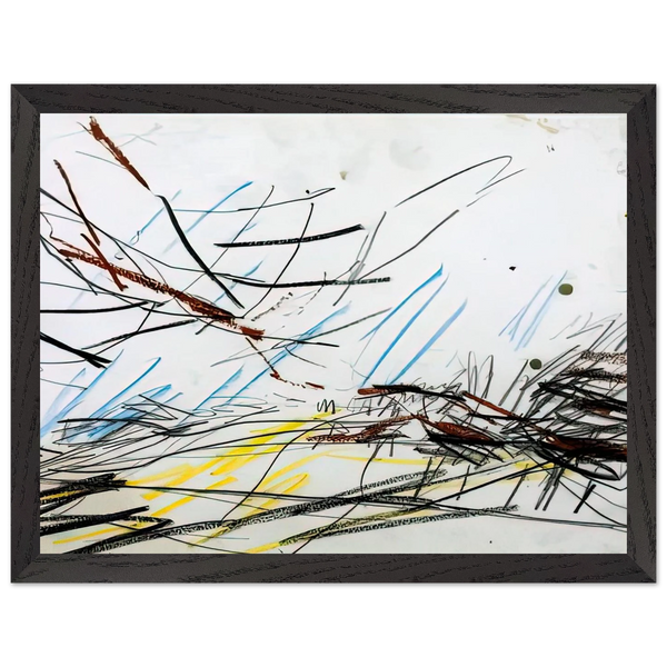 WORKING DRAWING FOR PRIMROSE HILL 1 by Frank Auerbach — Framed art print at Zephyeer