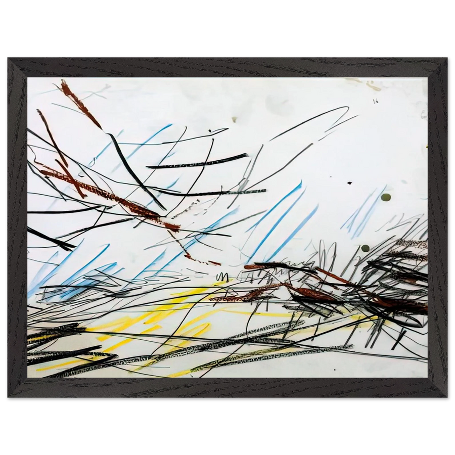 WORKING DRAWING FOR PRIMROSE HILL 1 by Frank Auerbach — Framed art print at Zephyeer