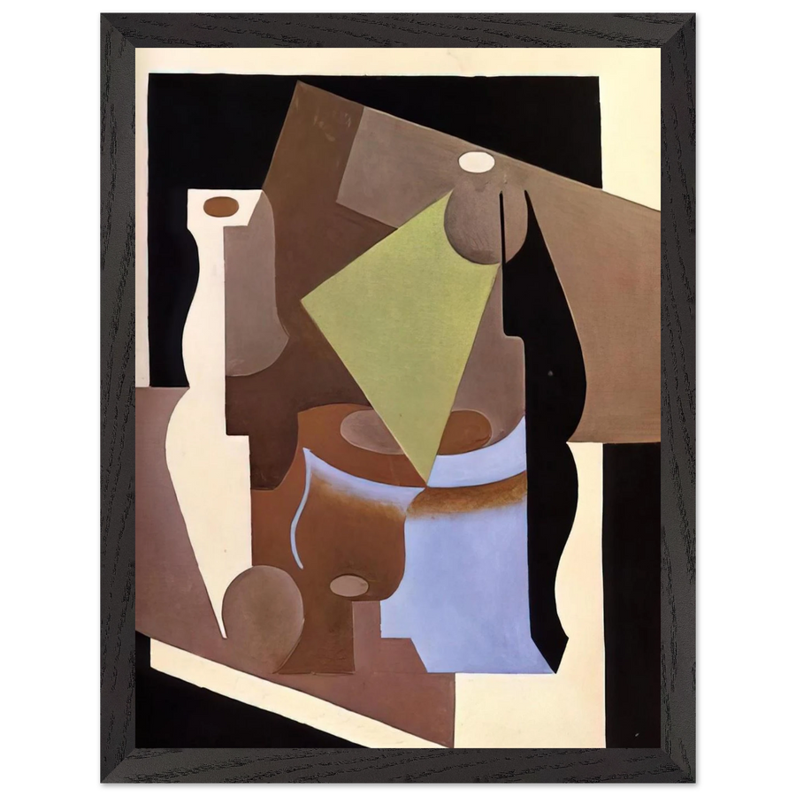 STILL LIFE WITH LAMP 1919 by Juan Gris — Framed art print at Zephyeer