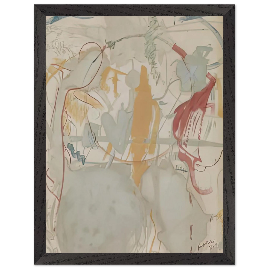 Seven Types of Ambiguity, 1957- by Helen Frankenthaler — Framed art print at Zephyeer