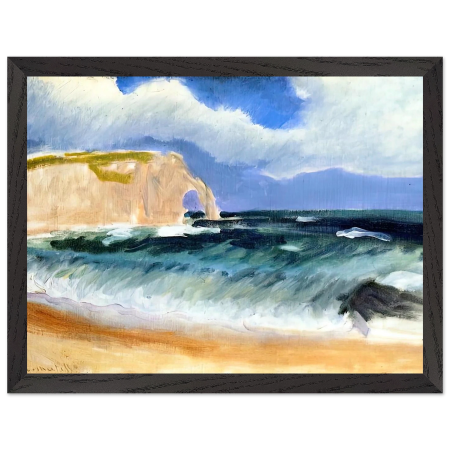 GALE AT ETRETAT 1920 by Henri Matisse — Framed art print at Zephyeer