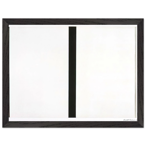 Untitled Etching #1 by Barnett Newman — Framed art print at Zephyeer