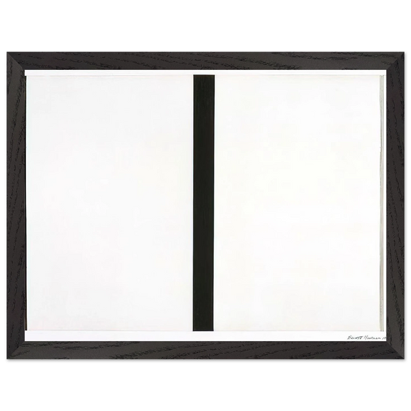 Untitled Etching #1 by Barnett Newman — Framed art print at Zephyeer