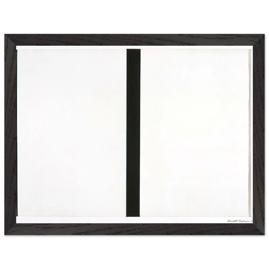Untitled Etching #1 by Barnett Newman — Framed art print at Zephyeer