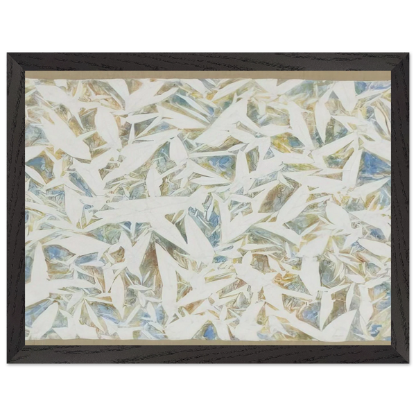 Untitled - 1971 by Simon Hantai — Framed art print at Zephyeer