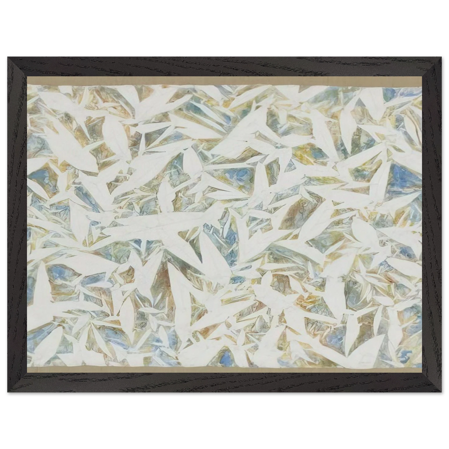 Untitled - 1971 by Simon Hantai — Framed art print at Zephyeer