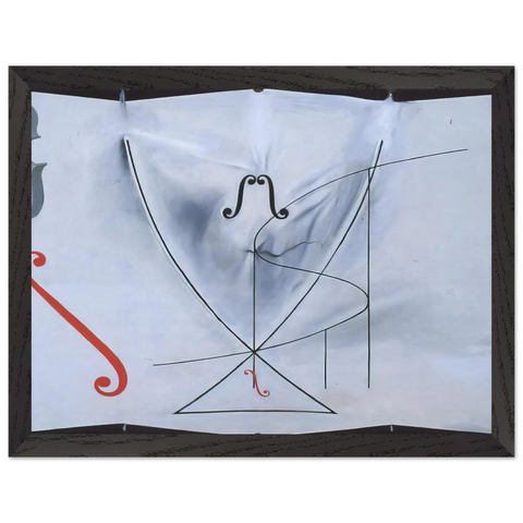 THE SWALLOW S TAIL by Salvador Dali — Framed art print at Zephyeer