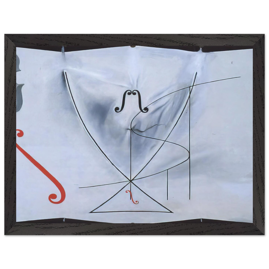 THE SWALLOW S TAIL by Salvador Dali — Framed art print at Zephyeer