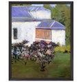 YERRES PART OF THE SOUTH FA%C3%A7ADE OF THE CASIN by Gustave Caillebotte — Framed art print at Zephyeer