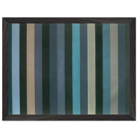 Moroccan Midnight - 1984 by Gene Davis — Framed art print at Zephyeer