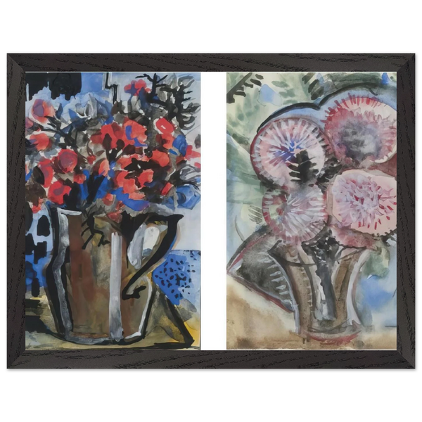 Still Life - Expressionism by Natalia Goncharova — Framed art print at Zephyeer