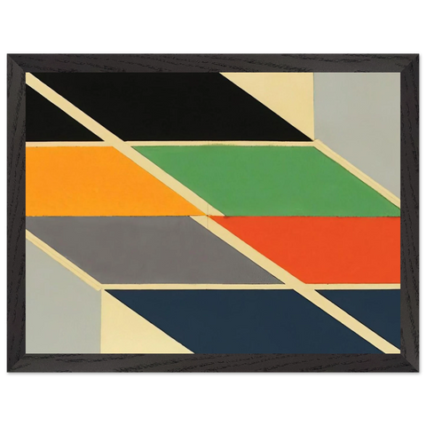 Big Bang Series - 1966 by Larry Zox — Framed art print at Zephyeer