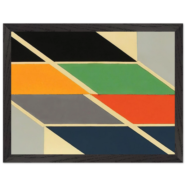Big Bang Series - 1966 by Larry Zox — Framed art print at Zephyeer