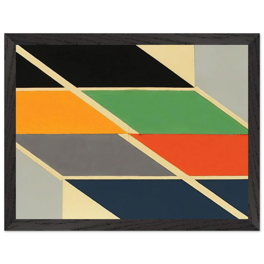 Big Bang Series - 1966 by Larry Zox — Framed art print at Zephyeer