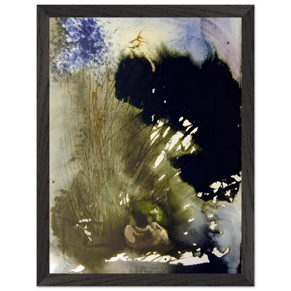 VIR ET MULIER IN PARADISO VOLUPTATIS 1967 by Salvador Dali — Framed art print at Zephyeer