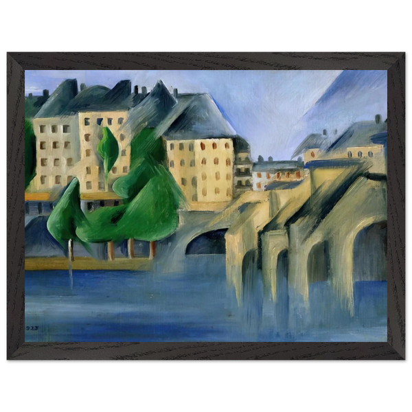 New Bridge by Tarsila do Amaral — Framed art print at Zephyeer