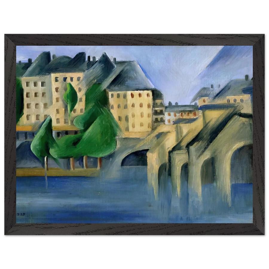 New Bridge by Tarsila do Amaral — Framed art print at Zephyeer