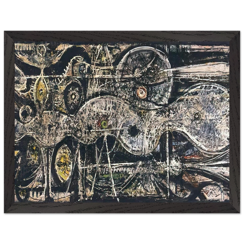 Undulation - 1942 by Richard Pousette-Dart — Framed art print at Zephyeer