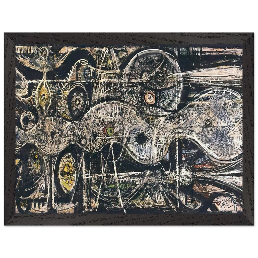 Undulation - 1942 by Richard Pousette-Dart — Framed art print at Zephyeer