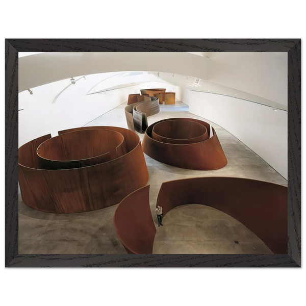 TORQUED ELLIPSES by Richard Serra — Framed art print at Zephyeer