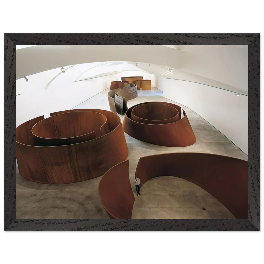 TORQUED ELLIPSES by Richard Serra — Framed art print at Zephyeer