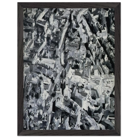 TOWNSCAPE F 1968 by Gerhard Richter — Framed art print at Zephyeer