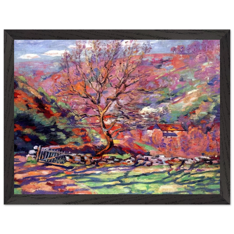 Crozant, solitude - 1915 by Armand Guillaumin — Framed art print at Zephyeer